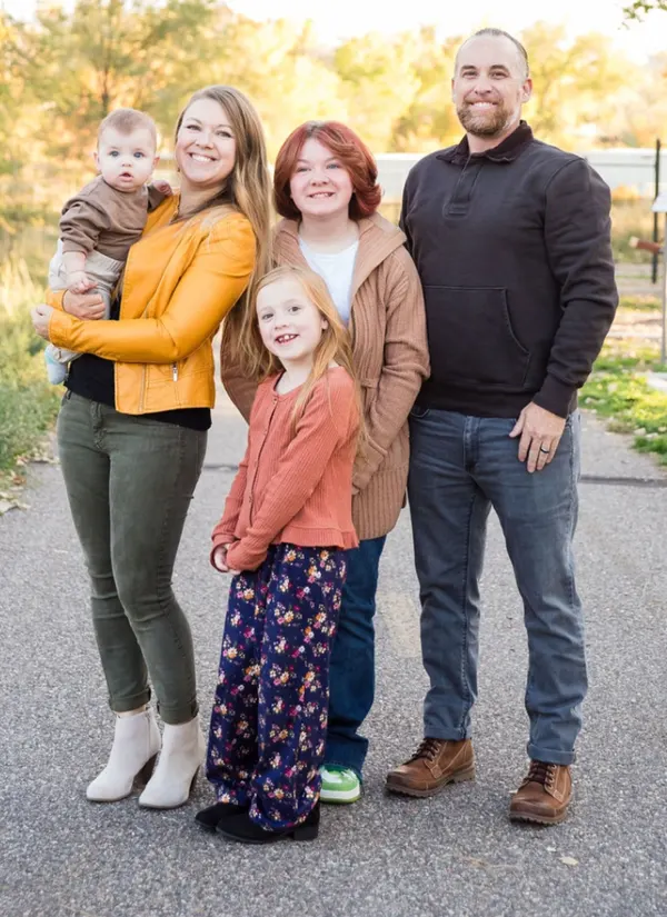 Daniel, founder of L7 Idea Growth Lab, with his family
